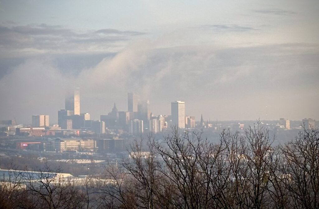 Tulsa Skyline Cloudy